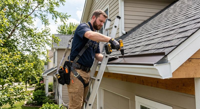 Gutter Cap Installation in Longmont, CO