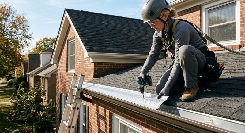 Gutter Cap Installation in Redmond, WA