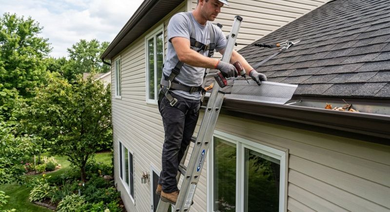 Gutter Filter Installation in Redmond, WA