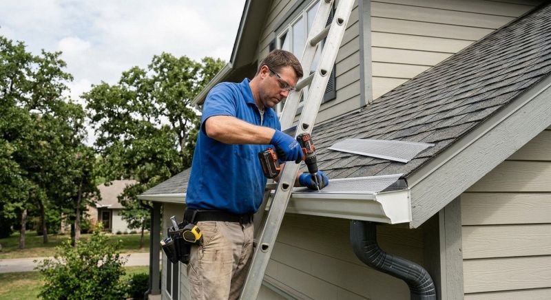 Gutter Filter Installation in Roseville, CA