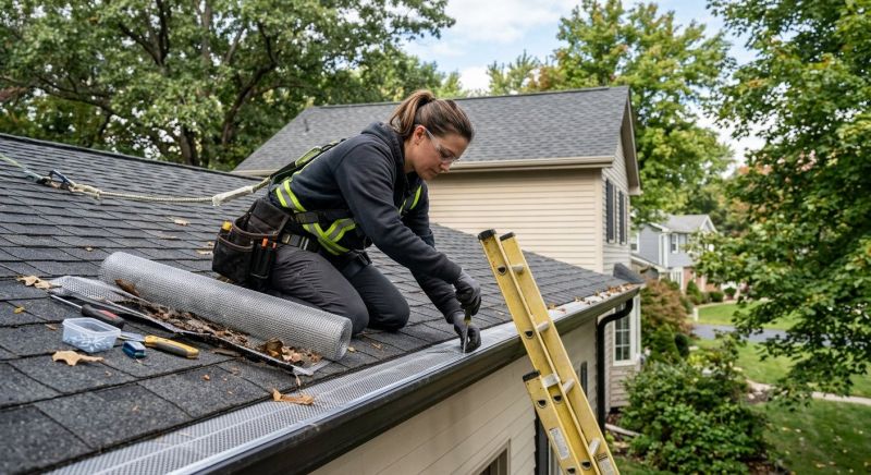 Gutter Guard Repair in Roseville, CA