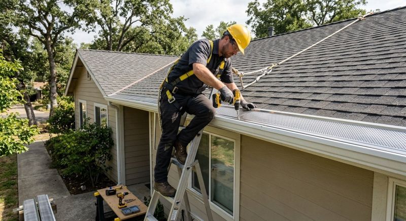 Gutter Mesh Installation in Sacramento, CA