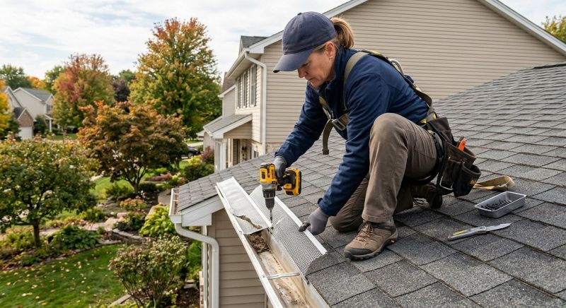 Gutter Screen Repair in Sacramento, CA