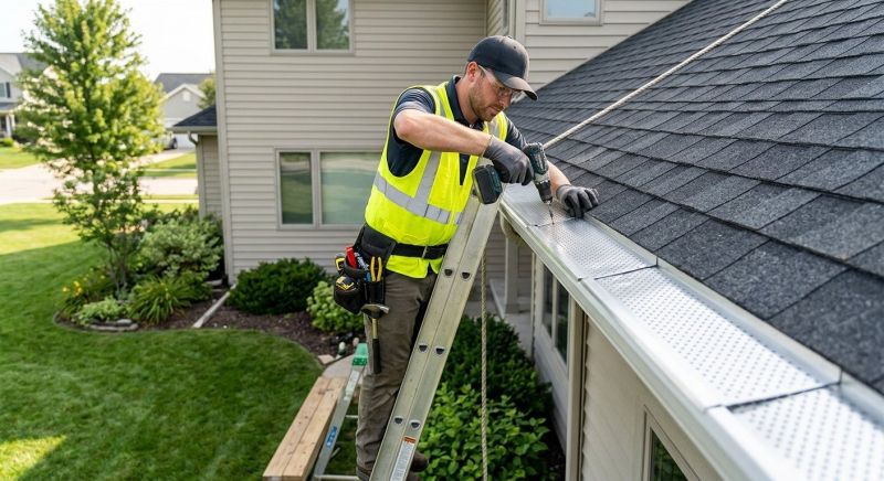Gutter Cap Installation in Boulder, CO