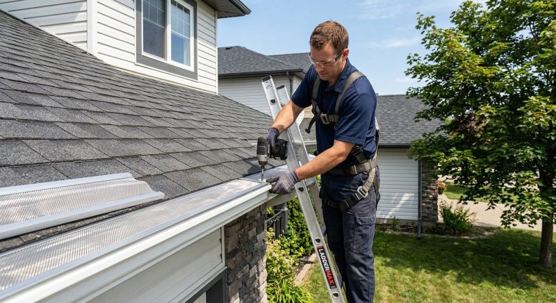 Gutter Filter Installation in Longmont, CO