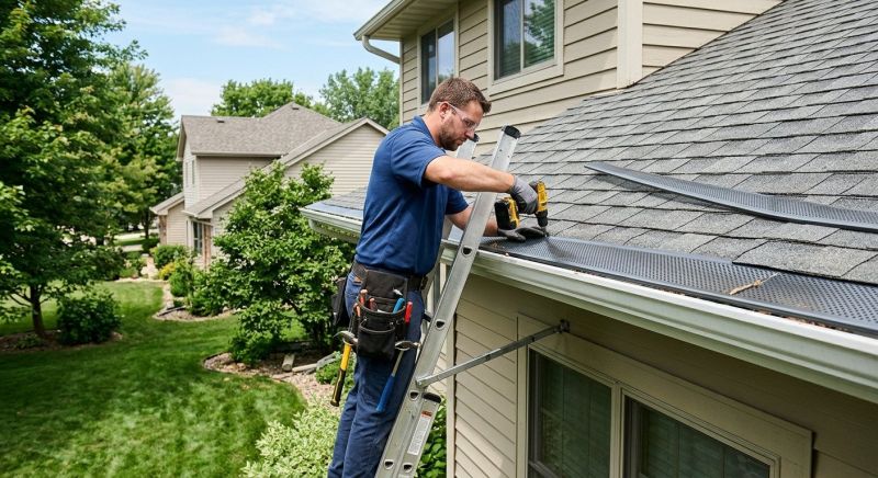 Gutter Filter Installation in Roseville, CA
