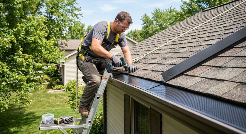 Gutter Mesh Installation in Everett, WA